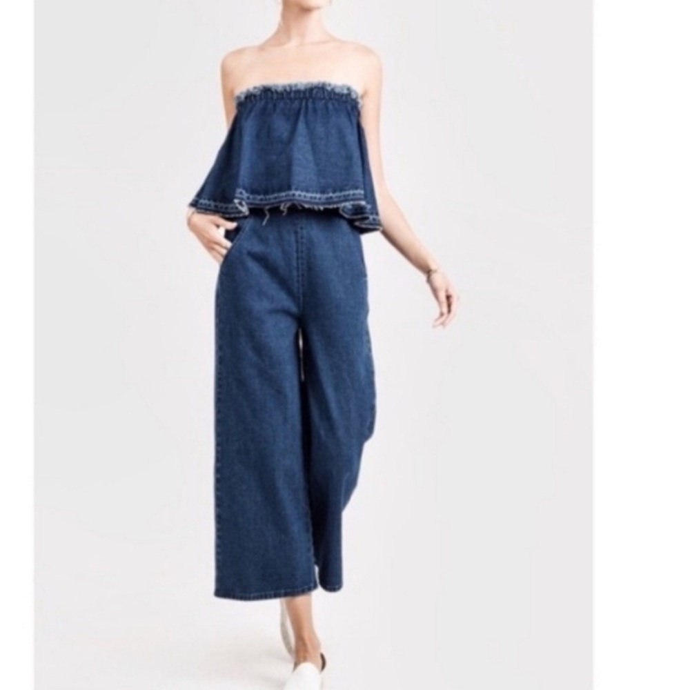 J.O.A denim jumpsuit